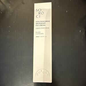 SOROCI Green Tangerine Eye Cream 30ml / 1.01 fl. oz. Under Eye